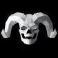 Skull with horn mask