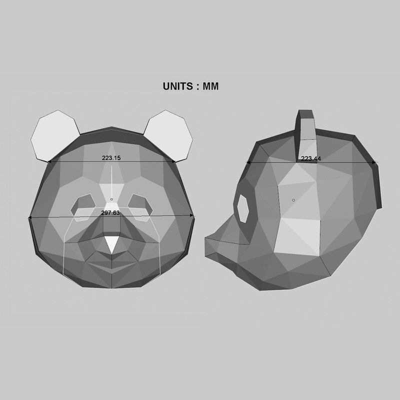 Panda mask