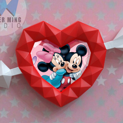 Heart with Arrow Photo Frame