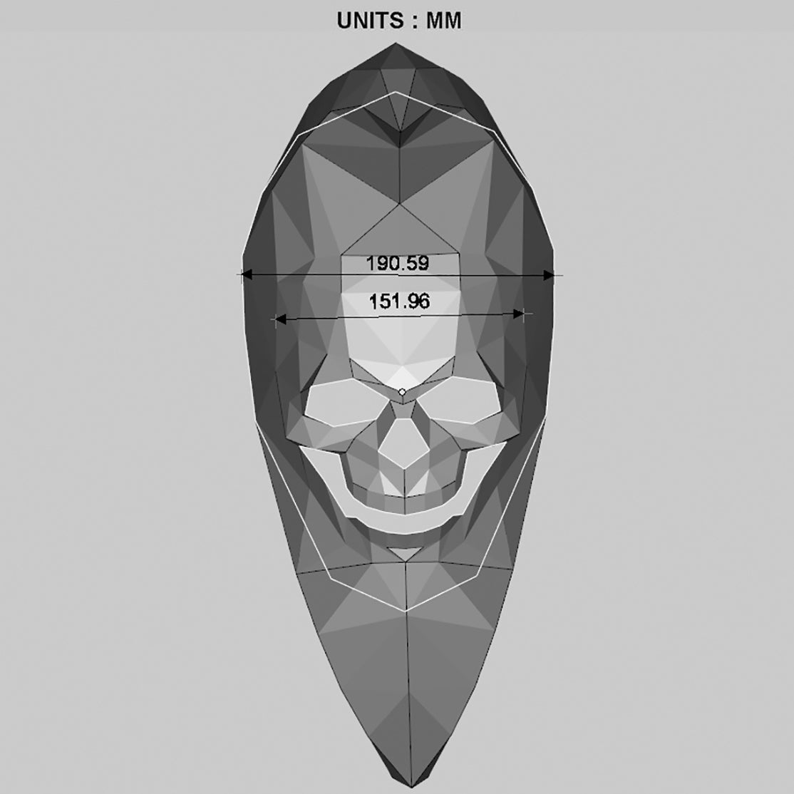 Skull Moon Mask