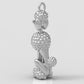 POODLE PENDANT