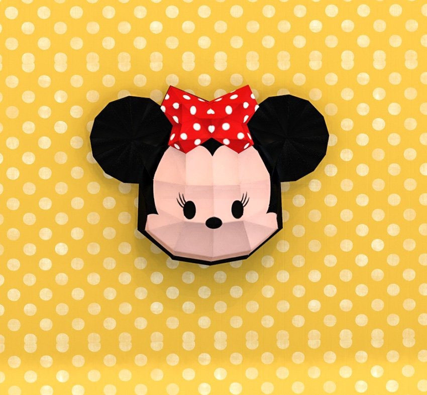 Tsum Tsum Minnie Wall Deco – Wonder Ming Studio