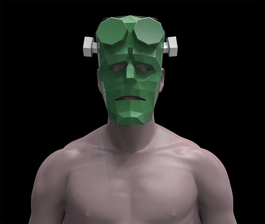 Frankenstein Hellboy mask