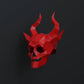 Skull with Horns Mask