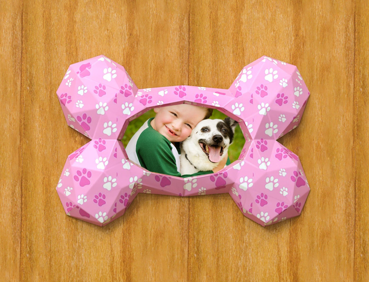 Dog Bone Photo Frame