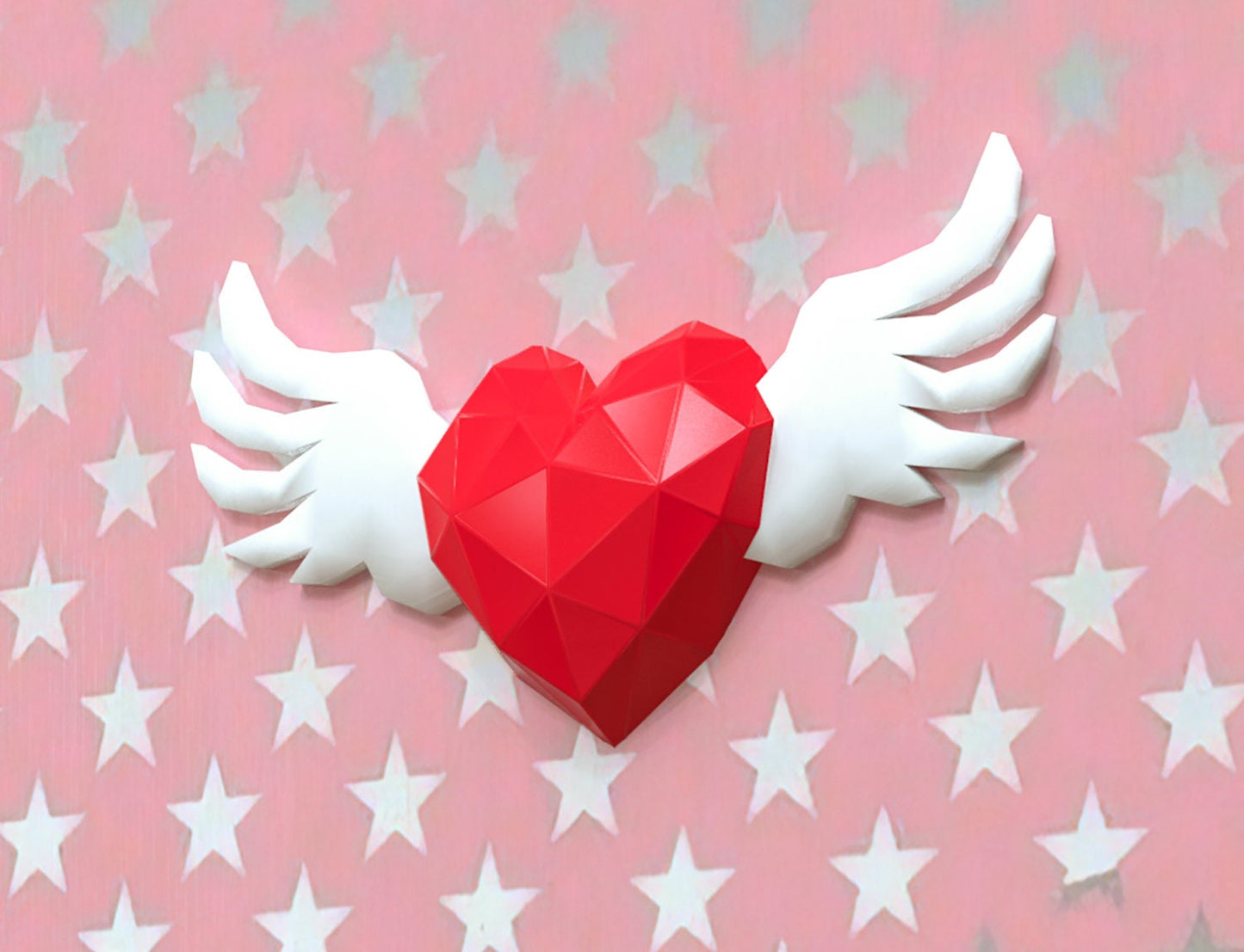 Valentine Heart with wings
