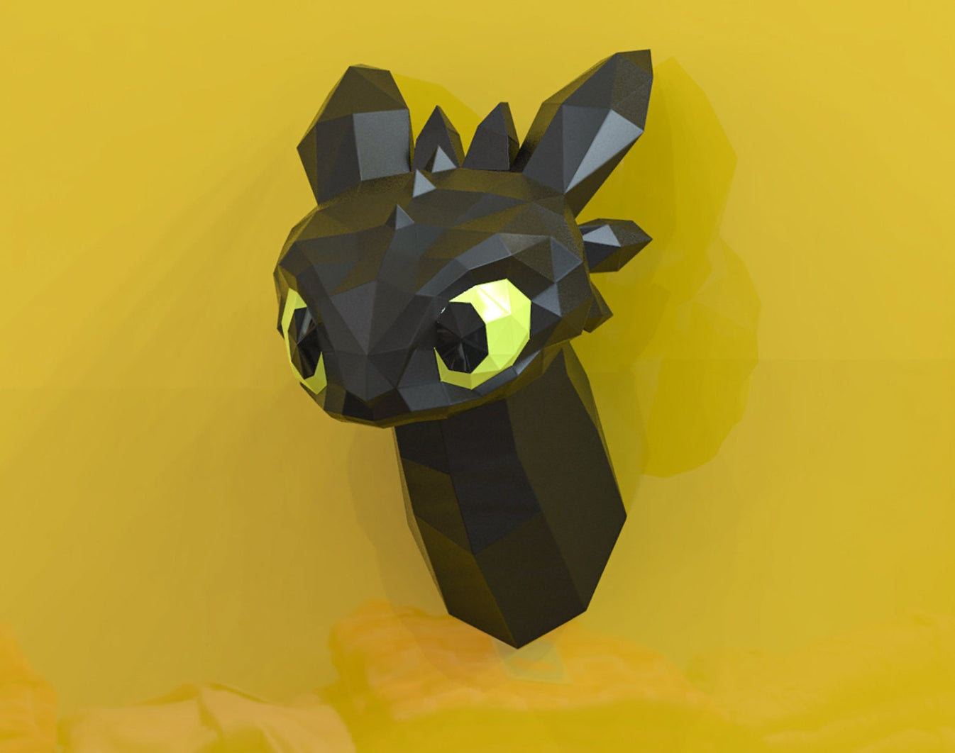 Toothless Wall Decor – Wonder Ming Studio