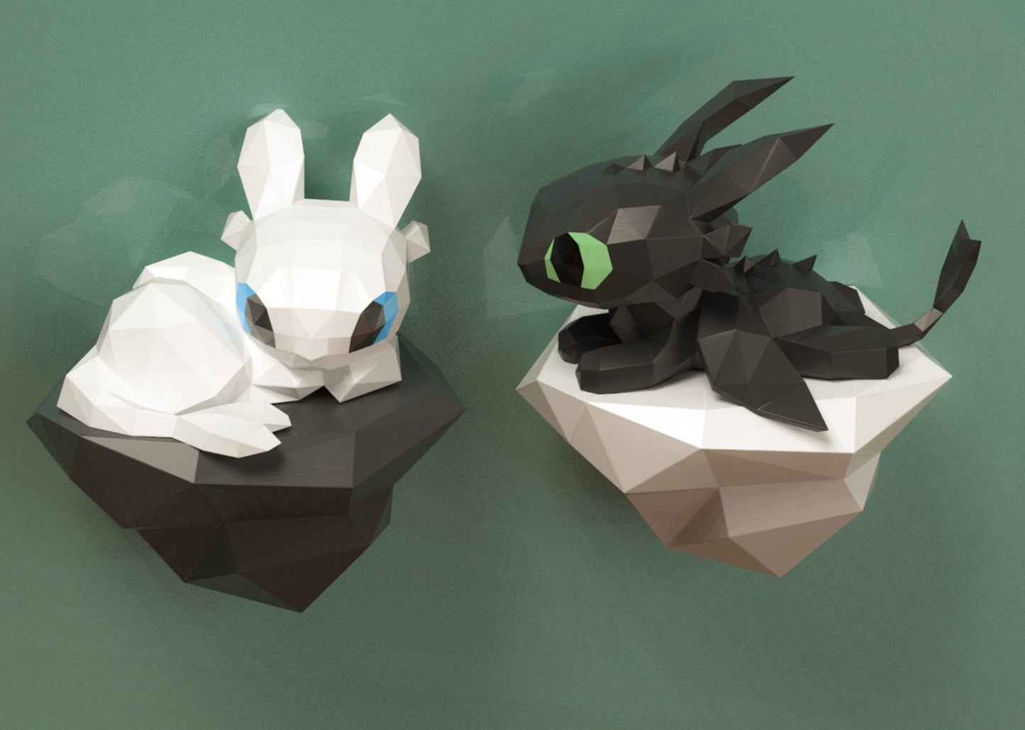 papercraft baby toothless, diy papercraft, diy papercraft baby toothless, beautiful papercraft, papercraft gifts, low poly toothless, paper model baby toothless, toothless and light fury