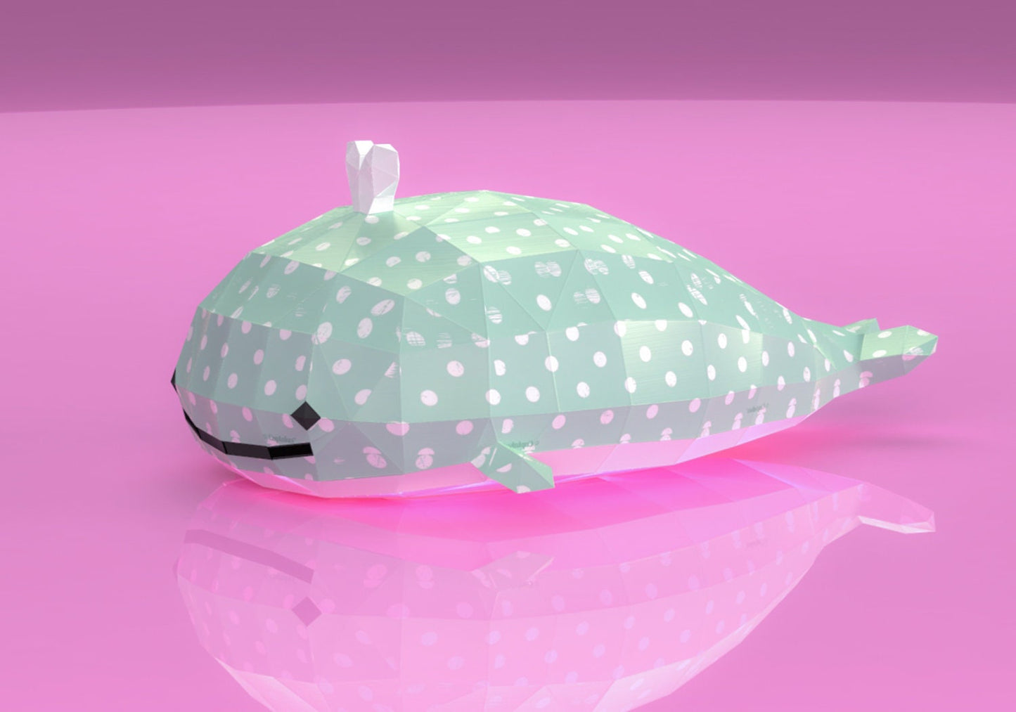Papercraft Whale