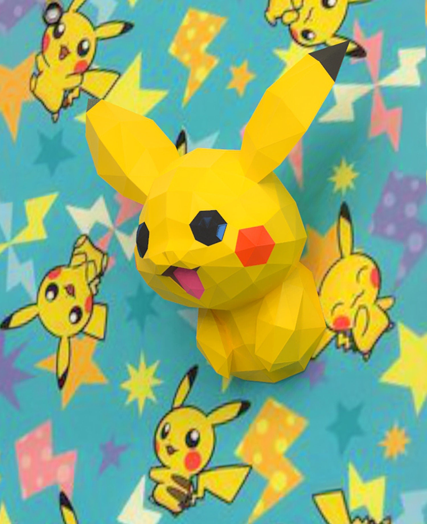 2D Wall Decoration - Pokemon Pikachu Bundle