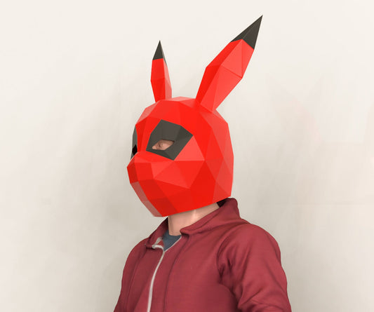 Pikachu Deadpool Mask