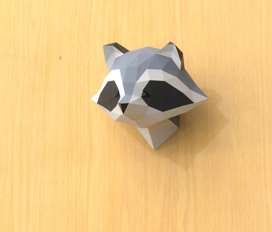 Raccoon wall decor