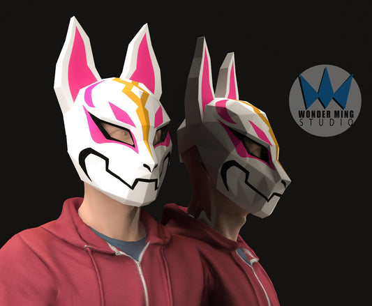 Kitsune drift mask