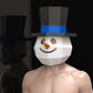 Snowman mask