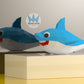 papercraft baby shark, diy papercraft, diy papercraft baby shark, beautiful papercraft, papercraft gifts, low poly baby shark, paper model baby , shark, baby shark