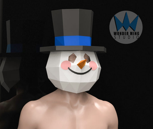 Snowman mask