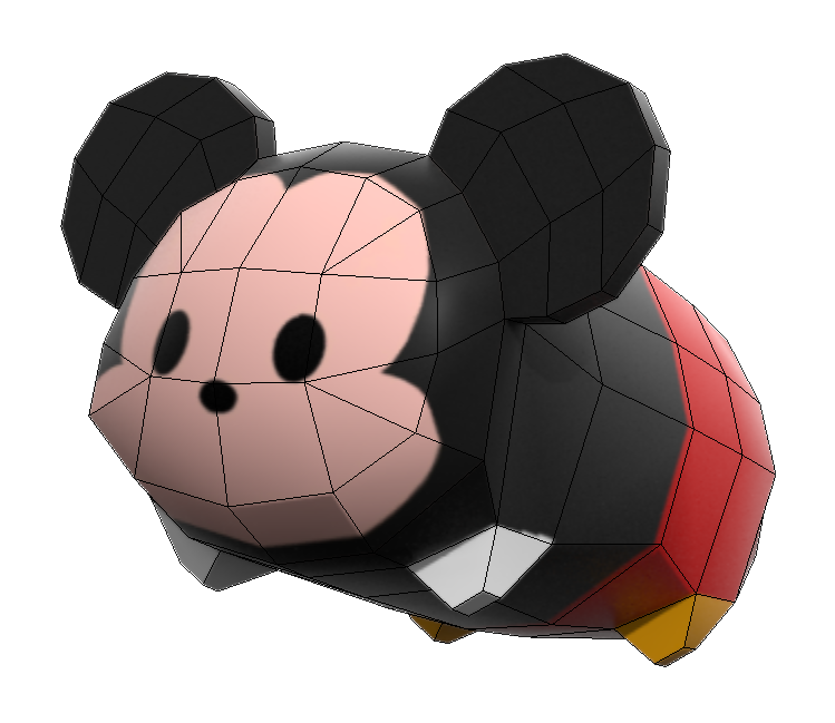 papercraft Tsum Tsum Mickey paper craft DIY Craft Mickey Mouse